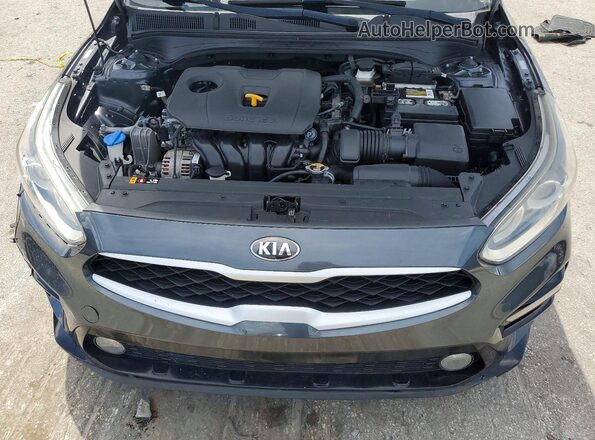 3KPF24AD7LE197869 2020 KIA FORTE Gray უკანა სალონის ხედი