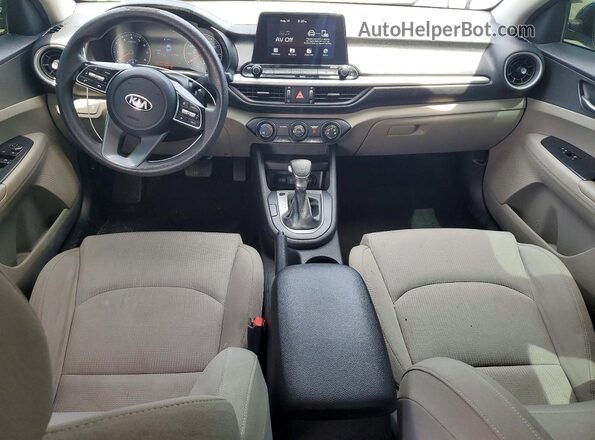 3KPF24AD7LE197869 2020 KIA FORTE Gray წინა პანელის ხედი