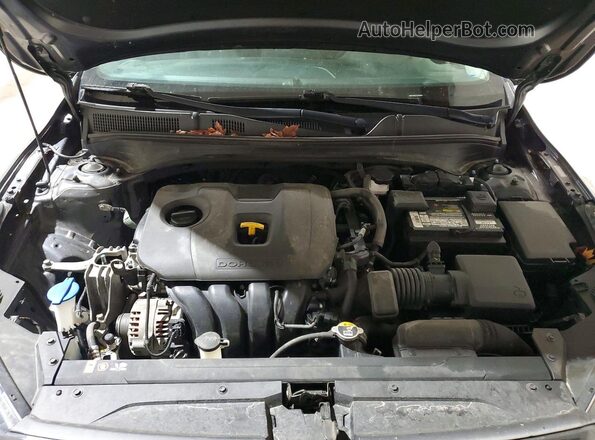 3KPF24AD7LE244804 2020 KIA FORTE Gray Вид задньої частини салону