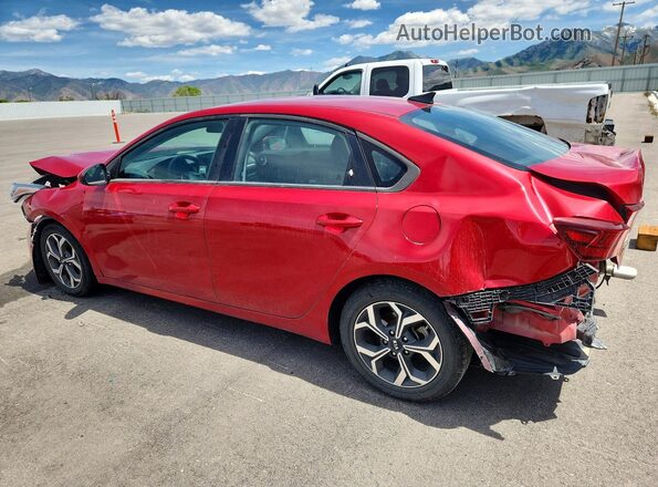 3KPF24AD7ME270661 2021 KIA FORTE Красный Задняя левая четверть