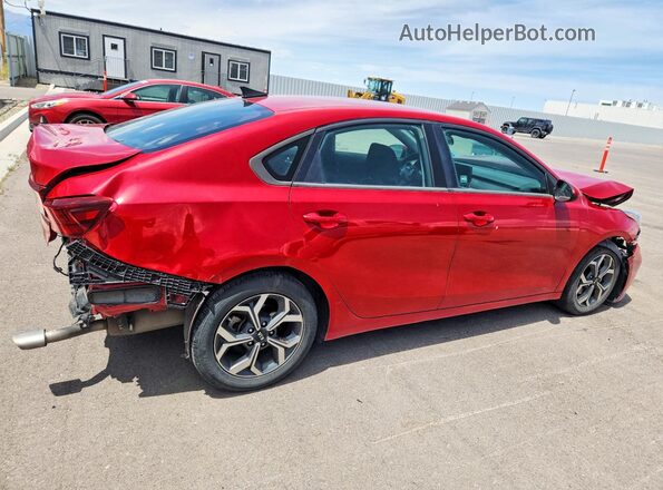 3KPF24AD7ME270661 2021 KIA FORTE Красный Задняя правая четверть