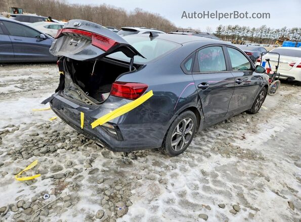 3KPF24AD7ME305232 2021 KIA FORTE Gray Задня права чверть