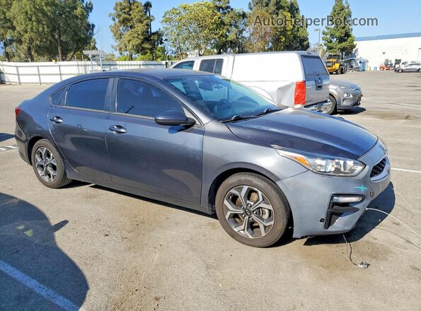 3KPF24AD7ME307384 2021 KIA FORTE Charcoal Передня права чверть