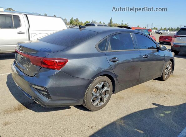 3KPF24AD7ME307384 2021 KIA FORTE Charcoal Задня права чверть