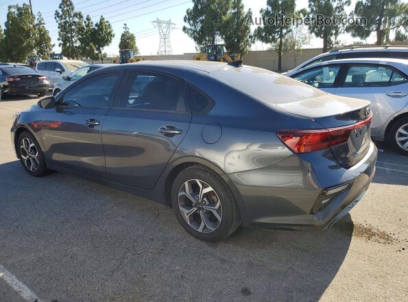 3KPF24AD7ME307384 2021 KIA FORTE Charcoal Задня ліва чверть