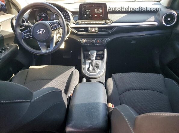 3KPF24AD7ME307384 2021 KIA FORTE Charcoal Вид панелі приладів