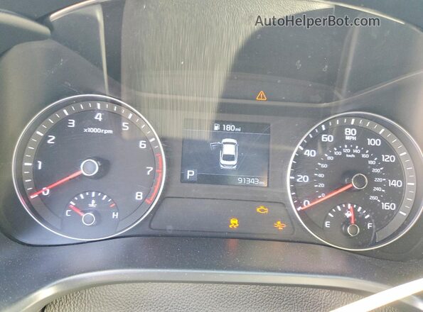 3KPF24AD7ME307384 2021 KIA FORTE Charcoal Вид щитка приладів