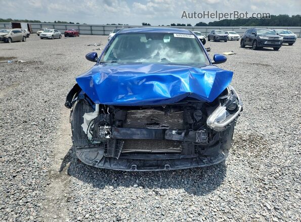 3KPF24AD7ME317994 2021 KIA FORTE Синий Вид спереди