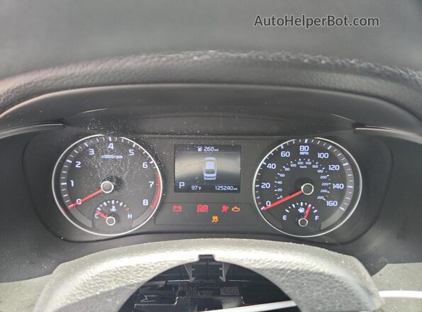 3KPF24AD7ME317994 2021 KIA FORTE Синий Вид щитка приборов
