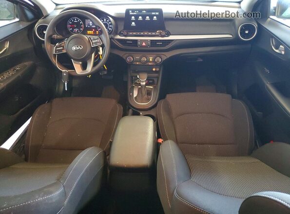 3KPF24AD7ME363812 2021 KIA FORTE Gray Вид панелі приладів
