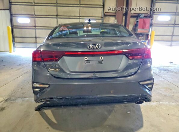 3KPF24AD7ME363812 2021 KIA FORTE Gray Вид ззаду