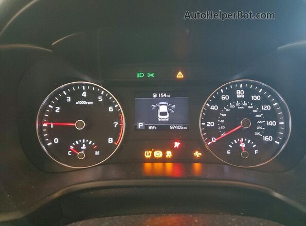 3KPF24AD7ME363812 2021 KIA FORTE Gray Вид щитка приладів