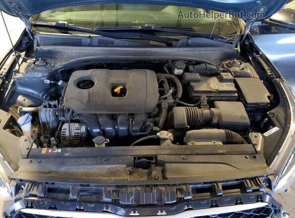 3KPF24AD7ME363812 2021 KIA FORTE Gray Вид задньої частини салону