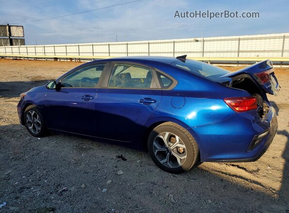 3KPF24AD7ME377600 2021 KIA FORTE Blue Tył lewy