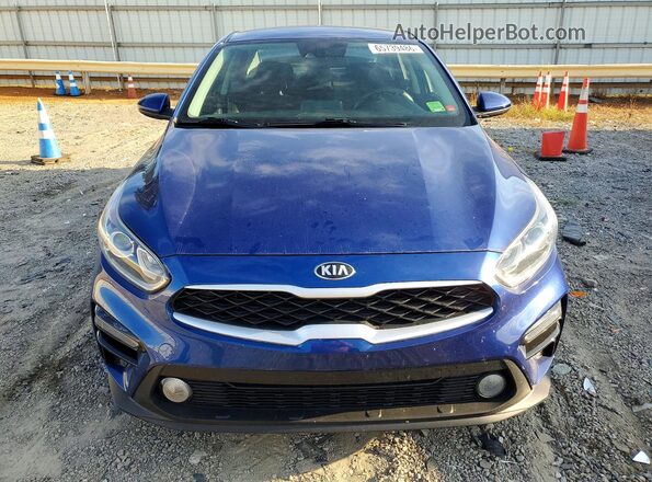 3KPF24AD7ME377600 2021 KIA FORTE Blue Widok z przodu
