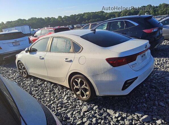 3KPF24AD7ME383039 2021 KIA FORTE White Trasero izquierdo
