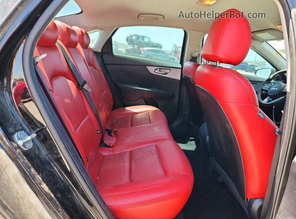 3KPF24AD7NE439921 2022 KIA FORTE Черный Вид задних сидений