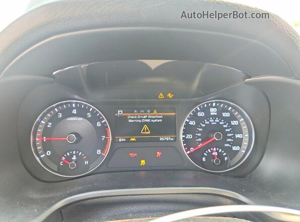 3KPF24AD7NE464091 2022 KIA FORTE Black Instrument cluster view