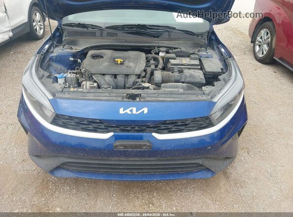3KPF24AD7NE475186 2022 KIA FORTE Blue Vista trasera