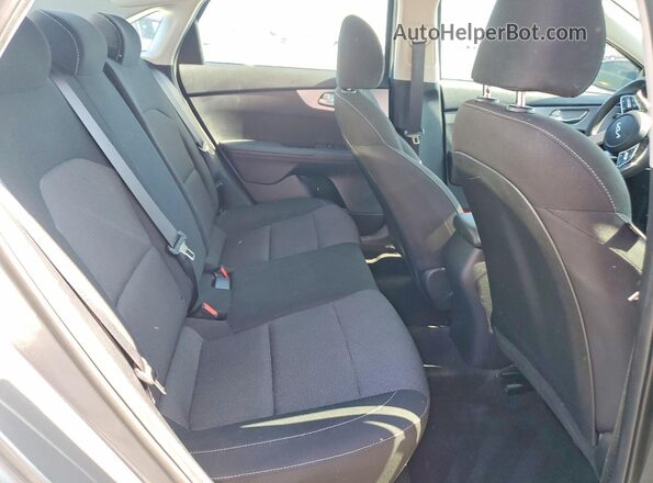 3KPF24AD7NE481859 2022 KIA FORTE Gray Вид задніх сидінь