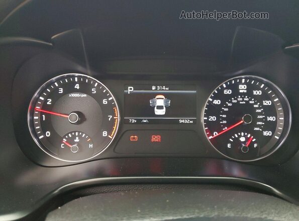 3KPF24AD7PE555719 2023 KIA FORTE Red Vista del cuadro de instrumentos
