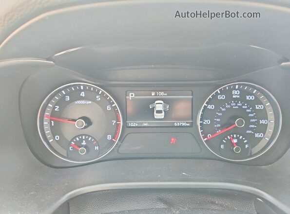 3KPF24AD7PE677996 2023 KIA FORTE Blue ხელსაწყოთა პანელის ხედი