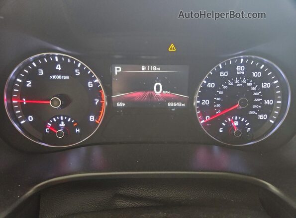 3KPF24AD7RE765305 2024 KIA FORTE White Widok zestawu wskaźników