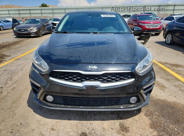 3KPF24AD8KE052418 2019 KIA FORTE Black წინა ხედი