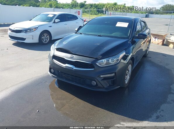 3KPF24AD8KE070580 2019 KIA FORTE Black Vista tres cuartos delantera izquierda