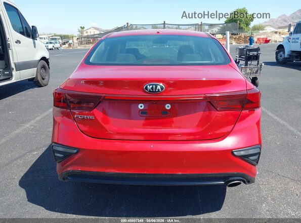 3KPF24AD8KE072667 2019 KIA FORTE Red 