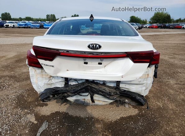 3KPF24AD8KE134150 2019 KIA FORTE Белый Вид сзади