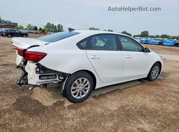 3KPF24AD8KE134150 2019 KIA FORTE Белый Задняя правая четверть