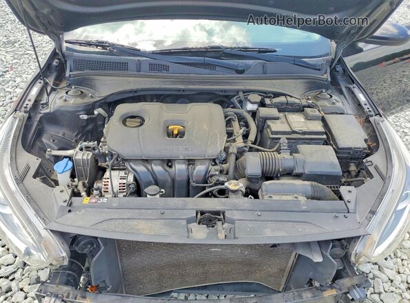 3KPF24AD8LE179462 2020 KIA FORTE Black Widok wnętrza z tyłu