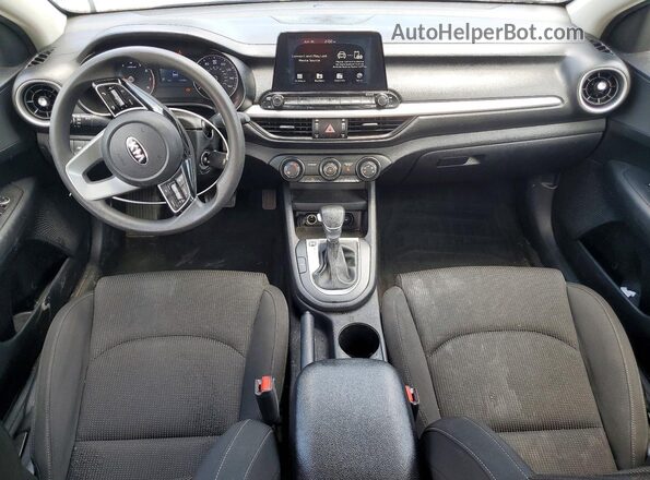 3KPF24AD8LE179462 2020 KIA FORTE Black Widok deski rozdzielczej