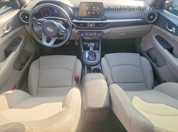 3KPF24AD8LE247016 2020 KIA FORTE Black Առջևի վահանակի տեսք