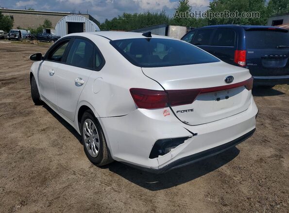 3KPF24AD8ME320189 2021 KIA FORTE Белый Задняя левая четверть