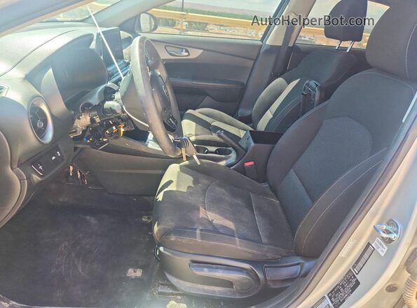 3KPF24AD8ME342564 2021 KIA FORTE Серый Вид салона спереди
