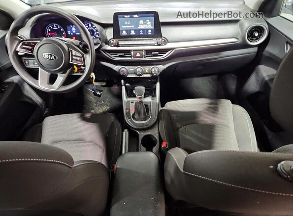 3KPF24AD8ME350650 2021 KIA FORTE White Вид панелі приладів