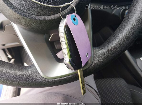 3KPF24AD8ME364046 2021 KIA FORTE Blue Widok deski rozdzielczej