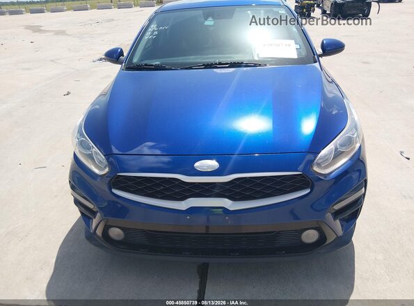 3KPF24AD8ME364046 2021 KIA FORTE Blue Widok zestawu wskaźników
