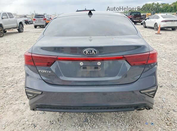 3KPF24AD8ME381087 2021 KIA FORTE Gray Widok z tyłu