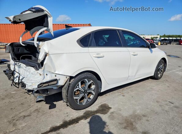3KPF24AD8ME382644 2021 KIA FORTE White Trasero derecho