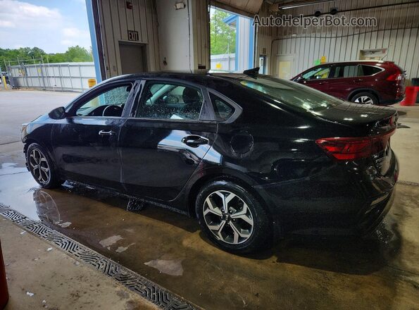 3KPF24AD8ME388668 2021 KIA FORTE Black Rear left