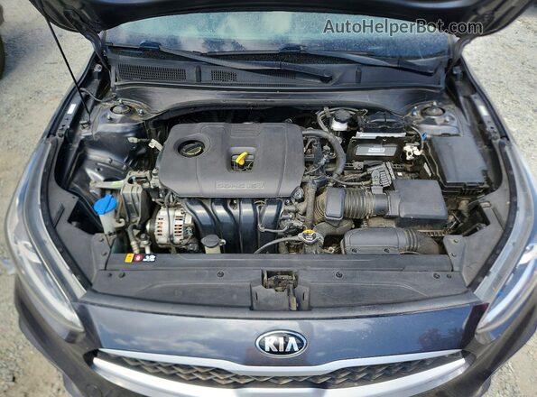 3KPF24AD8ME402083 2021 KIA FORTE Charcoal Вид задньої частини салону