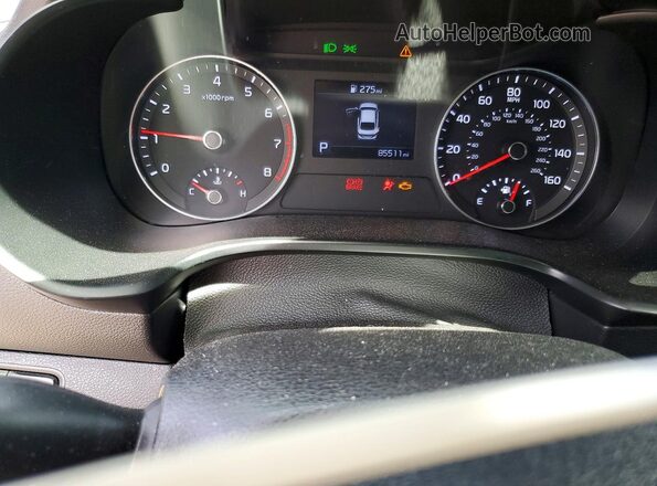 3KPF24AD8ME412581 2021 KIA FORTE Blue Widok zestawu wskaźników