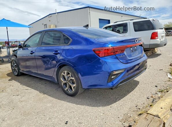3KPF24AD8ME412581 2021 KIA FORTE Blue Tył lewy