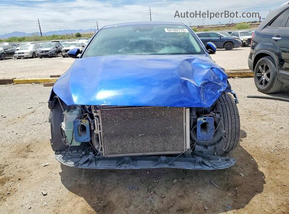 3KPF24AD8ME412581 2021 KIA FORTE Blue Widok z przodu