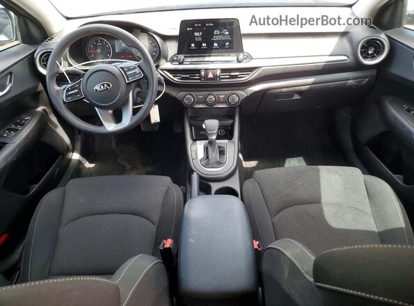 3KPF24AD8ME412581 2021 KIA FORTE Blue Widok deski rozdzielczej