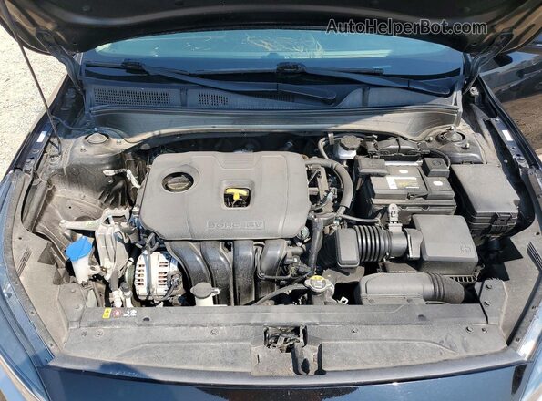 3KPF24AD8NE467596 2022 KIA FORTE Черный Вид задней части салона