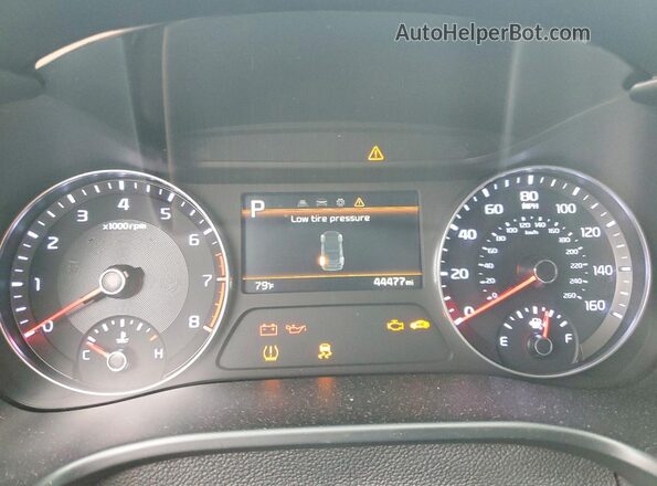 3KPF24AD8RE703508 2024 KIA FORTE Orange Instrument cluster view